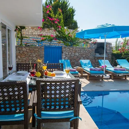 Willa Private Pool And Sea View For 4 People In Antalya, - Awz 133 Kaş